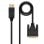 Adapterkabel Nanocable 10.15.4502 DisplayPort auf DVI 2m Vergoldet 24K Schwarz