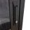 Armario mural Phasak PHO 2009D Rack 19" 9U 530x400 desmontado panel trasero extraíble cristal templado