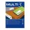 Etiqueta adhesiva Apli Multi3 105 x 37mm 100 hojas para impresoras inkjet y láser
