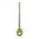 Cuchara para pasta Bra Prior A197009 Verde 330mm Acero Inoxidable/Nylon/Silicona