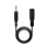 Câble Audio Stéréo Nanocable 10.24.0201 Jack 3.5 Macho - Jack 3.5 Hembra 1.5m Noir