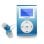 Lettore MP3 Sunstech Dedalo III 8GB Radio FM Bluetooth Blu Auricolari Inclusi