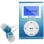 Lettore MP3 Sunstech Dedalo III 8GB Radio FM Bluetooth Blu Auricolari Inclusi