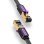 Cable de Red RJ45 Cat 7 Vention ICABI 3m Blindado 10Gbps Oro Negro
