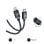 Cable USB C Subblim Optimus 60W 1m Nylon Trenzado, Aluminio, 480Mbps, Negro