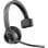 Auriculares Poly Voyager 4310 USB-C inalámbrico Bluetooth negro para oficina