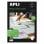 Papiersorte Apli 11817 Papier Glossy 160g A4 100 Blatt Doppelseitig Glänzend