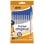 Bolígrafo BIC Cristal Original 516352 Azul Cuerpo Transparente Tinta Aceite 10 Unidades