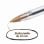 Stylo Bic Cristal Original 516345 noir pointe 1 mm boîte 5 unités