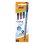 BIC Cristal Soft Stylo À Bille Couleurs Assorties 4 Unités Emballage 100% Carton Recyclable