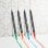 BIC Intensity Dual Tip Marqueurs 6 Couleurs Noir Bleu Vert Violet Rouge Jaune