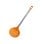 Espumadera Bra A195003 Nylon Silikon Edelstahl 36,5 cm Orange