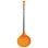Espumadera Bra A195003 Nylon Silikon Edelstahl 36,5 cm Orange