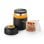 Termo para Alimentos Bra Enjoy Efficient A198101 500ml Aço Inoxidável Preto Laranja