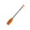 Pinsel Bra Efficient A195005 Nylon Silikon Edelstahl 27,5 cm Orange