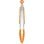 Pinza de Cocina Bra Efficient A195004 Nylon Silicona Naranja 28,5cm Mango Acero Inoxidable