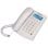 Téléphone Daewoo DW6310/ Blanc/ Fixe/ Manos libres/ Musique en attente/ Écran rétroéclairé