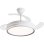 Ventoinha de Teto com Luz Daewoo DW5006 30W 42'' 6 Velocidades Pás Retráteis Comando App LED