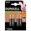 Bateria Duracell Recargável AAA NiMH 1.2V 750mAh Pack 4