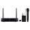 Micrófono Fonestar SONAIR-2MP inalámbrico UHF cardioide doble mano y petaca con receptor