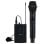 Micrófono Fonestar SONAIR-2MP inalámbrico UHF cardioide doble mano y petaca con receptor