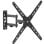 Fonestar MOV-344EN Support Mural TV 13 à 65" VESA 75x75 à 400x400 Max 25Kg Orientable Noir
