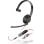 Auriculares Poly con cable USB-C y 3,5 mm micrófono negro para oficina y call center