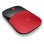 Ratón HP inalámbrico 1200 DPI ambidiestro rojo diseño elegante