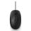 Ratón HP con cable ambidiestro óptico 3 botones USB tipo A negro