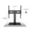 Soporte de mesa TM Electron TMSLC419 para TV 32-50" ajuste 3 alturas inclinación -25º/+25º 30kg cristal