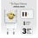 Wandladegerät Tech One Emojitech Smile TEC2502 2xUSB 12W Weiß Wandladegerät Tech One Emojitech Smile TEC2502 2xUSB 12W Weiß