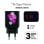 Cargador Tech One Tech TEC2601 2xUSB 12W Smart IC PC/ABS Multi-protección Negro