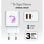 Cargador de Pared Tech One Tech TEC2501 2xUSB 2,4A 12W PC/ABS Blanco