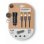 Cargador de Coche Tech One Tech TEC2810/ 2xUSB + Cable 3 en 1/ 12W