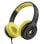 Auriculares Trust con cable, micrófono, diseño ligero, negros y amarillos