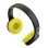 Auriculares Trust con cable, micrófono, diseño ligero, negros y amarillos