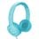 Auriculares Trust con cable para niños, micrófono, plegables, limitador de volumen, azul