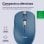 Trust Ozaa Rato Recarregável Compacto Sem Fios Bluetooth 3200 DPI com Botões Silenciosos Azul