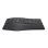 Trust Keyra Teclado de Membrana Ergonómico Sem Fios Multi-dispositivo Preto (ES)