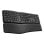 Trust Keyra Teclado de Membrana Ergonómico Sem Fios Multi-dispositivo Preto (ES)