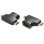 Adaptador HDMI Vention AGFB0 2 en 1 HDMI Hembra a Micro/Mini HDMI Macho Chapado en Oro Negro