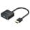 Conversor Vention ACPBB HDMI Macho a VGA Hembra 1080P 0.15m Negro