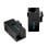 Adattatore Vention RJ45 IPGB0-5 Cat6 UTP Femmina-Femmina Nero 5 Pezzi