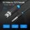 Cable de audio Vention BBEBH Jack 6.5mm macho a XLR hembra 2m PVC 23AWG negro