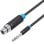 Câble Stéréo Vention BBEBI Jack 6,35 mâle - XLR femelle - 3m - Noir