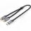 Cable Conversor Vention BGVHD USB-C Macho a 2 RCA Hembra Hi-Fi Chip Jieli 50cm Gris