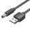 Cable Alimentación Vention CEYBG USB-A Macho a DC 5.5mm Macho 5V 1.5m Negro