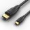 Cable Conversor Vention CGYBF USB-C a DisplayPort 1m 8K@60Hz Negro chapado en oro