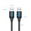 Kabel USB 2.0 Vention COJBI USB-A Stecker zu USB-A Stecker 3m Schwarz