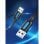 Cabo USB 3.0 Vention CONBG 1.5m USB A Macho Preto Cabo USB 3.0 Vention CONBG 1.5m USB A Macho Preto